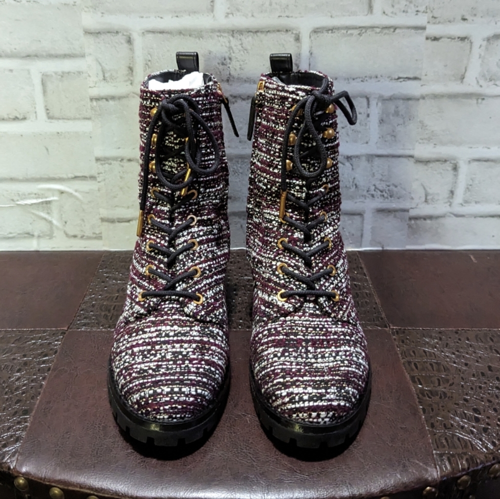 Tory Burch Combat Lug Sole Boot size 8 - Picture 11 of 12